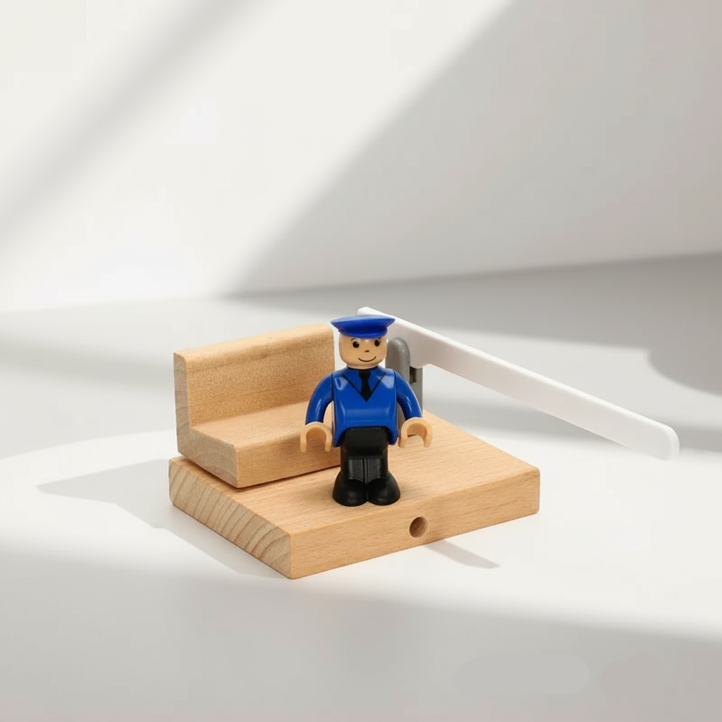 Stylish & Educational - Wooden Public Transportation Play Kit