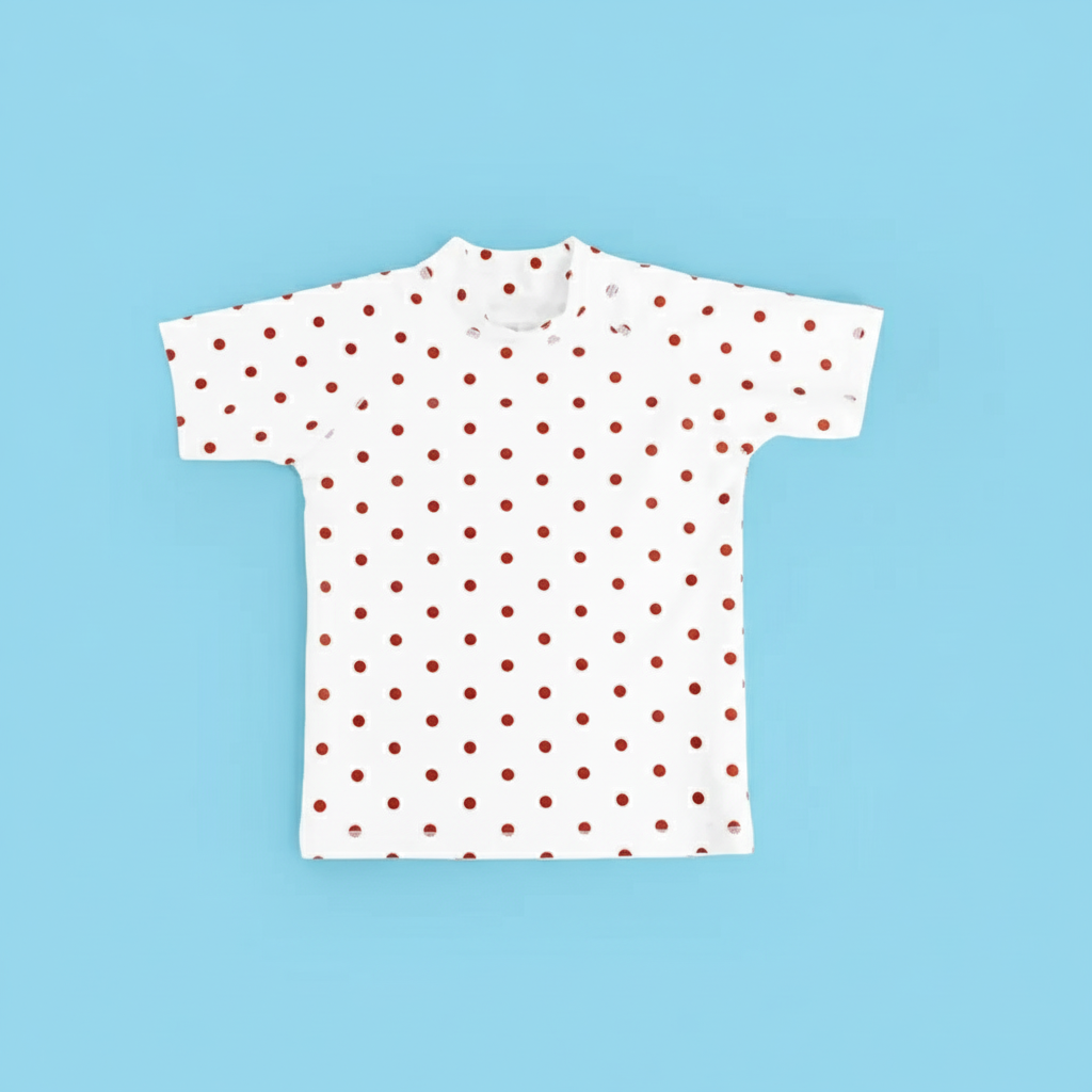 Summery & Protective – Anti-UV Children's Swim Shirt with Short Sleeves