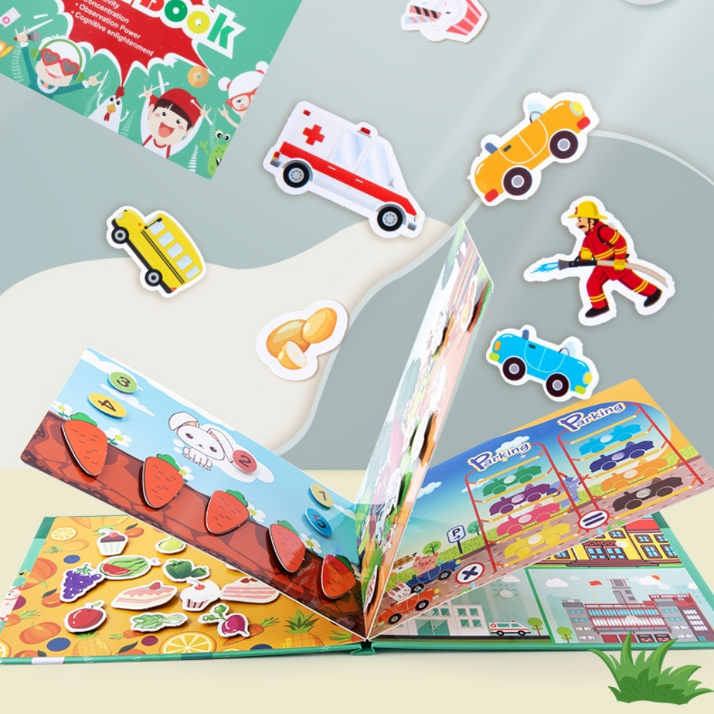 Develop fine motor skills - Educational book