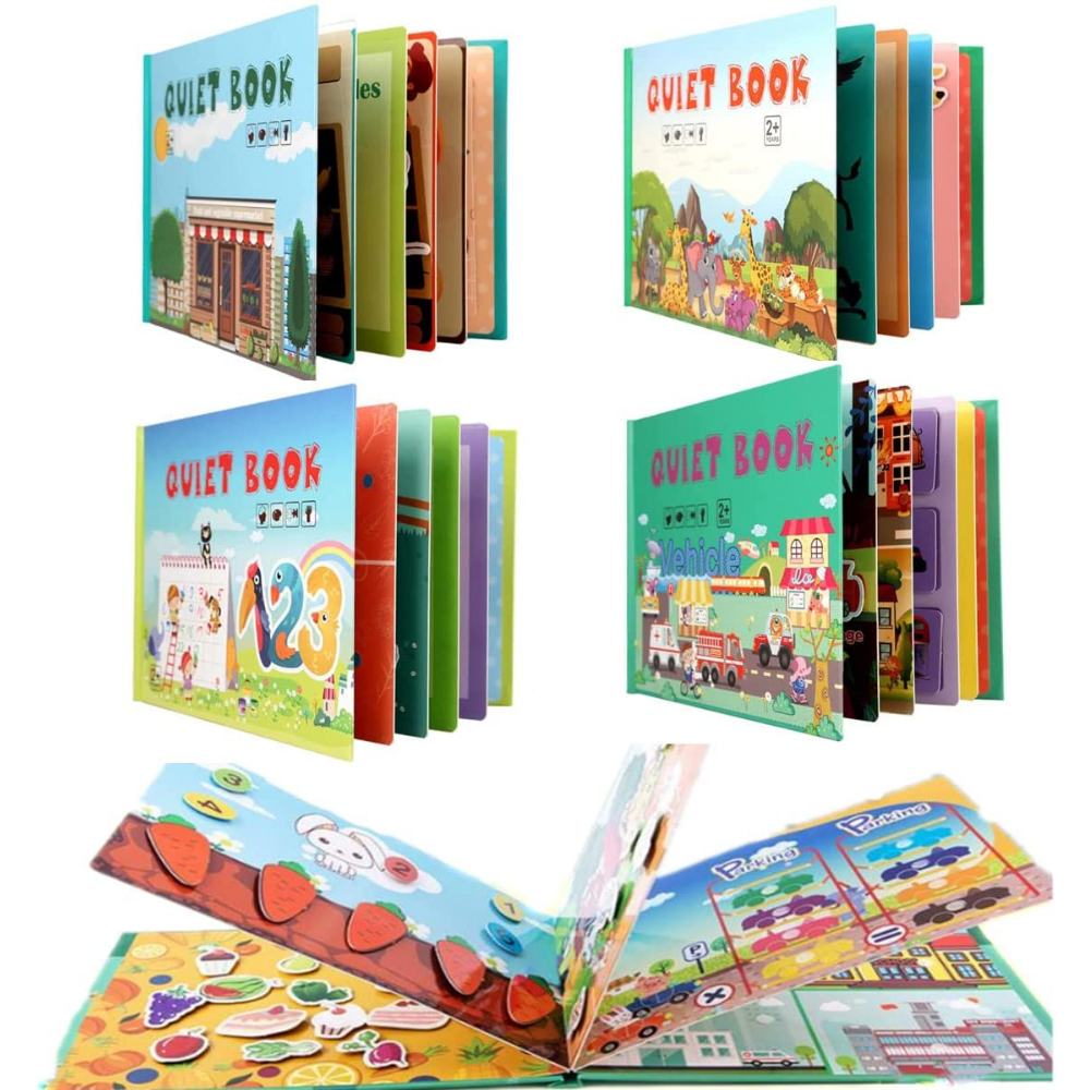 Develop fine motor skills - Educational book
