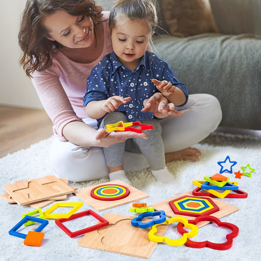 Challenge for the little mind - Colourful puzzle