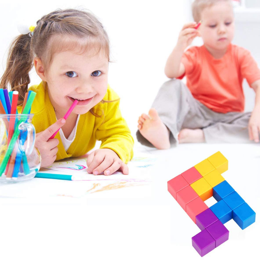 Brain gymnastics for kids - Magnetic blocks