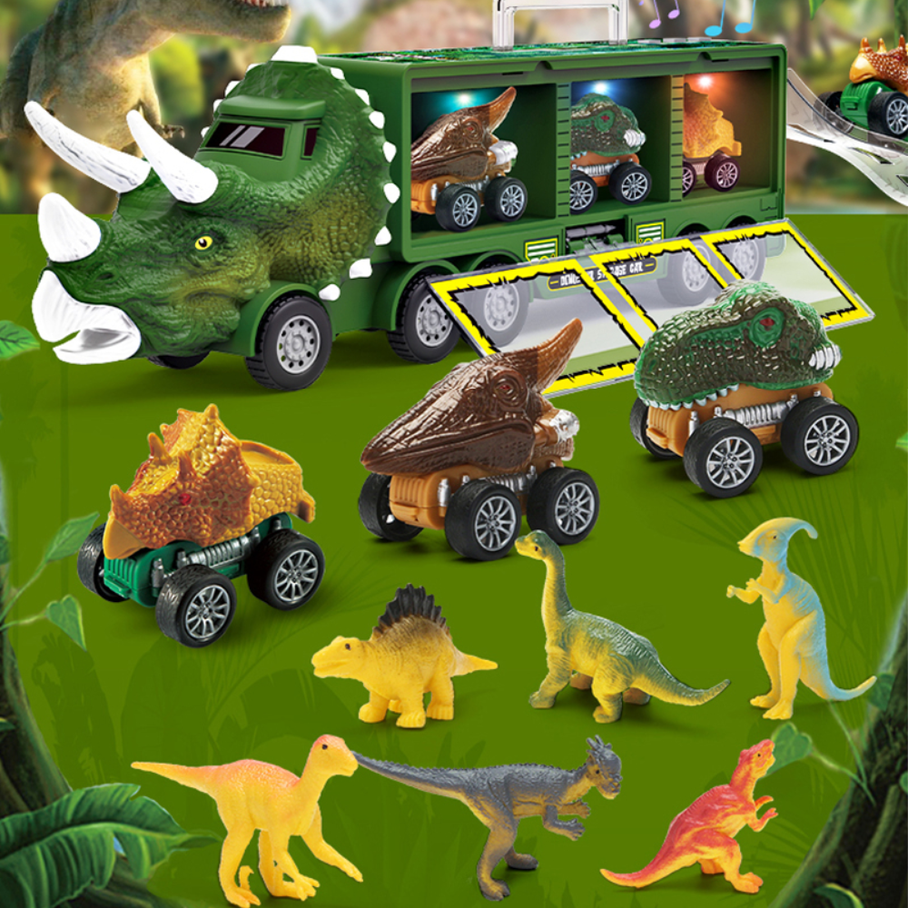 Carry the dinosaurs - Dinosaur Truck