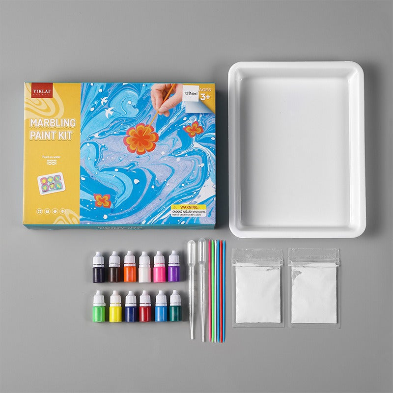 Water Marbling Paint Kit™ - colourful water-based artwork | Paint pack