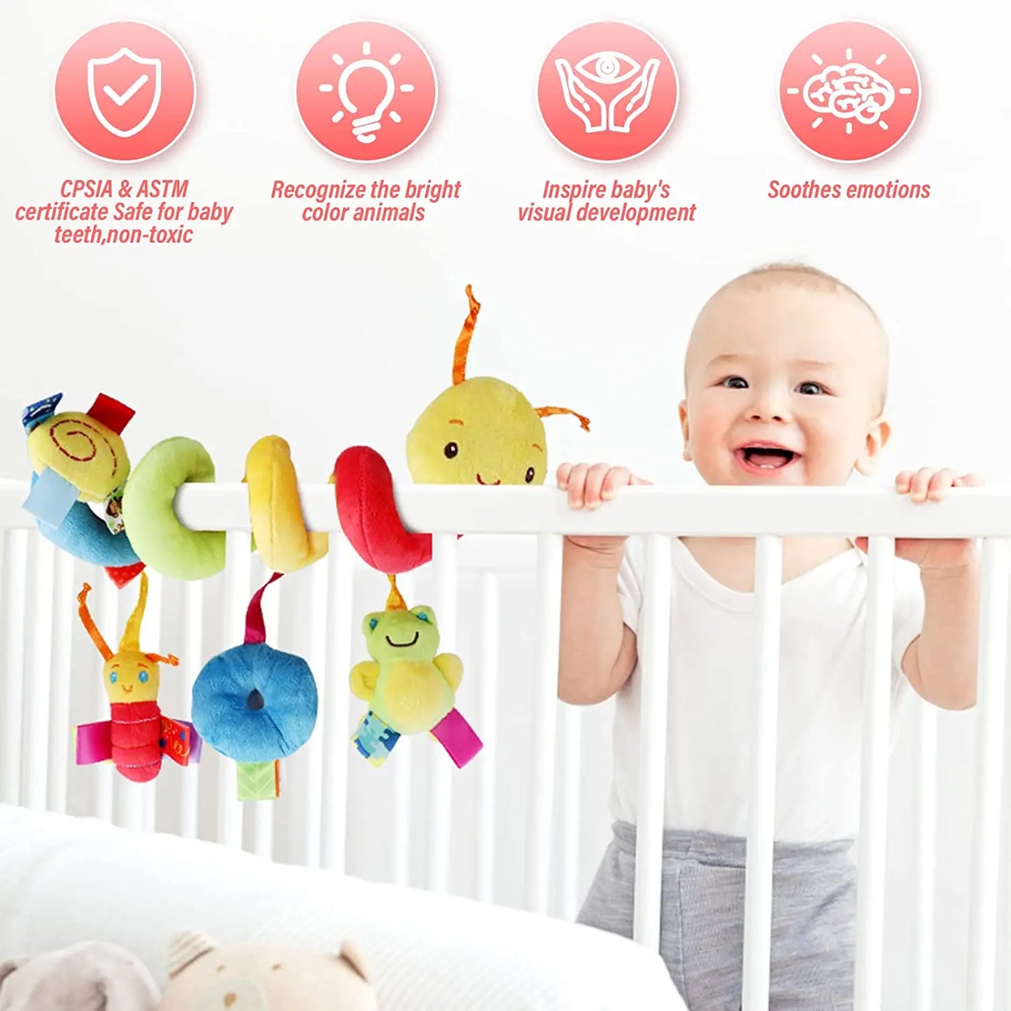 For prams or car seats - Mobile toys