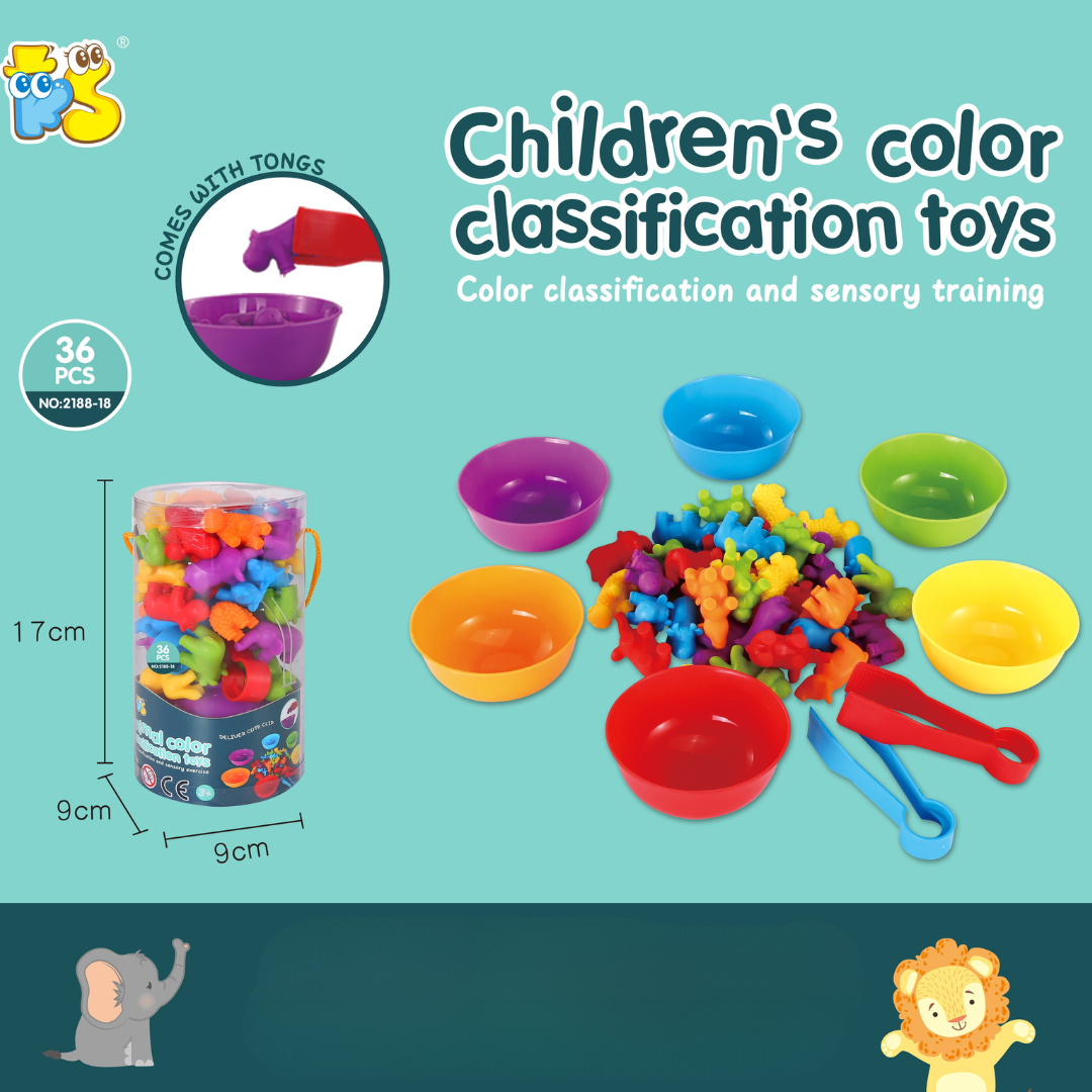 Educational & Innovative - Rainbow Counting Bears