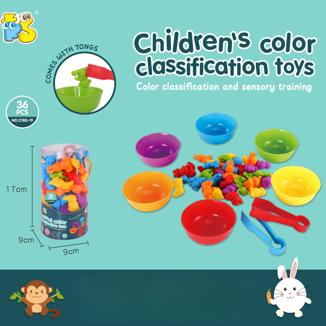 Educational & Innovative - Rainbow Counting Bears