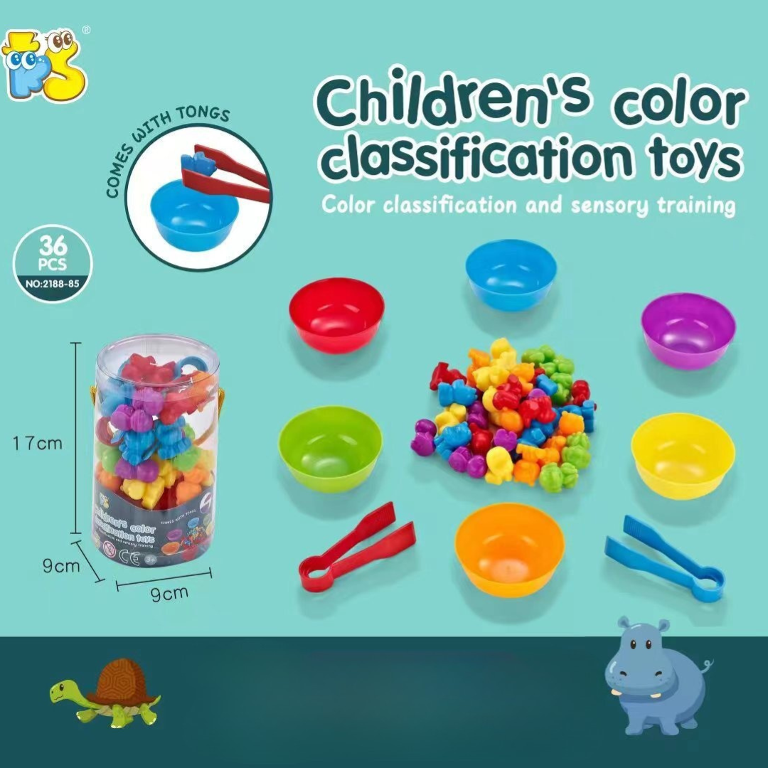Educational & Innovative - Rainbow Counting Bears