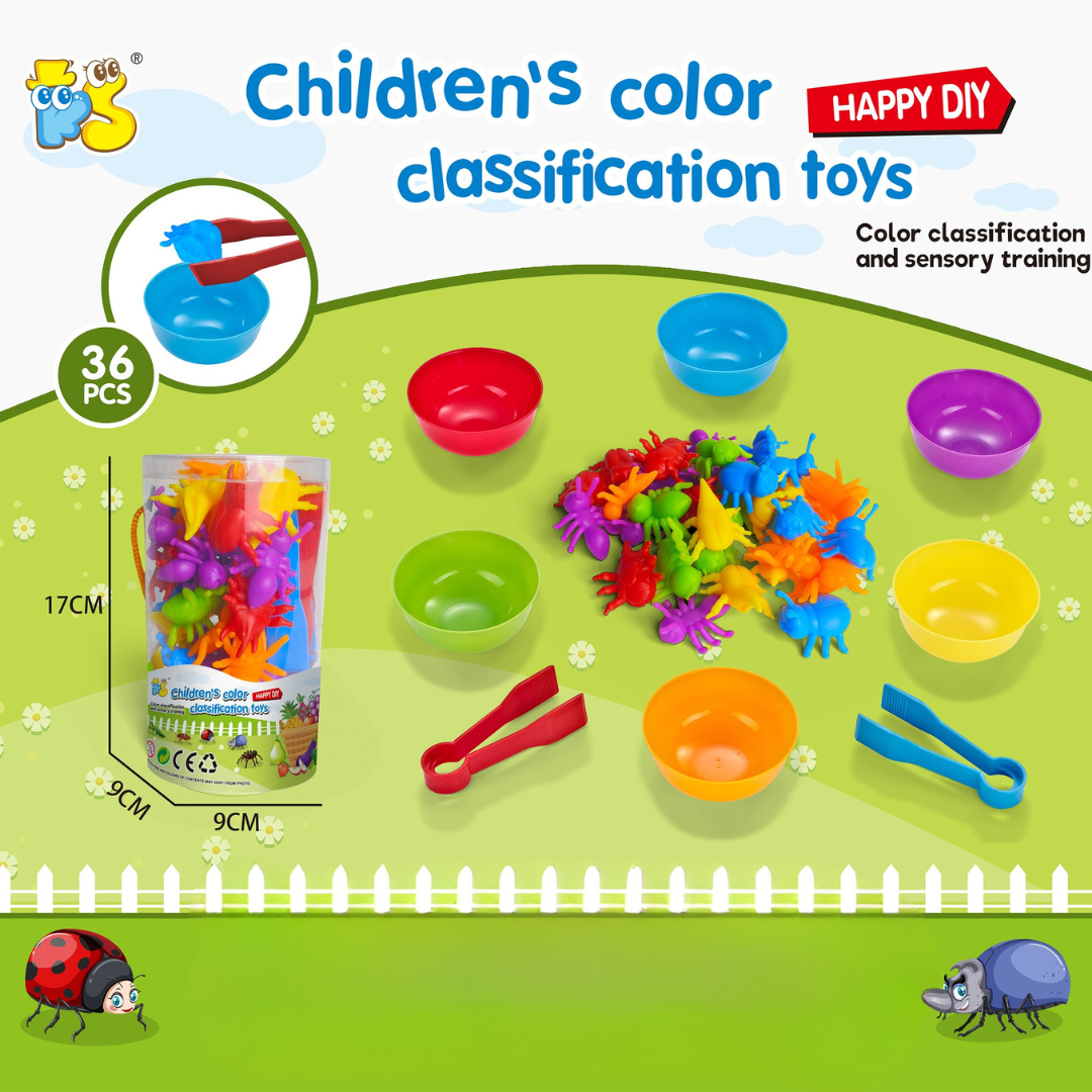 Educational & Innovative - Rainbow Counting Bears