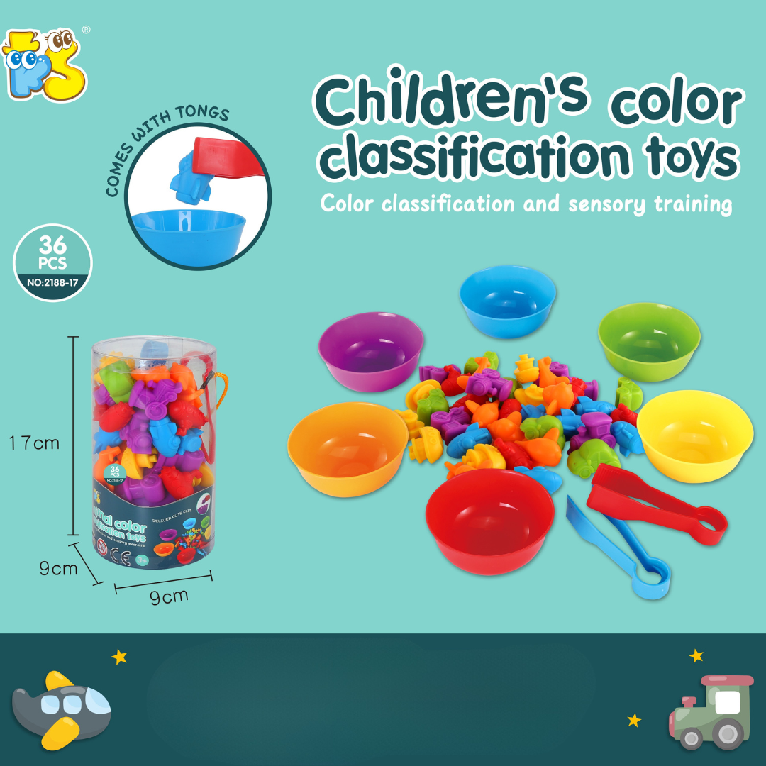 Educational & Innovative - Rainbow Counting Bears