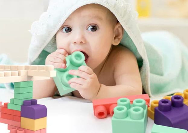 Building fun - Plush building blocks