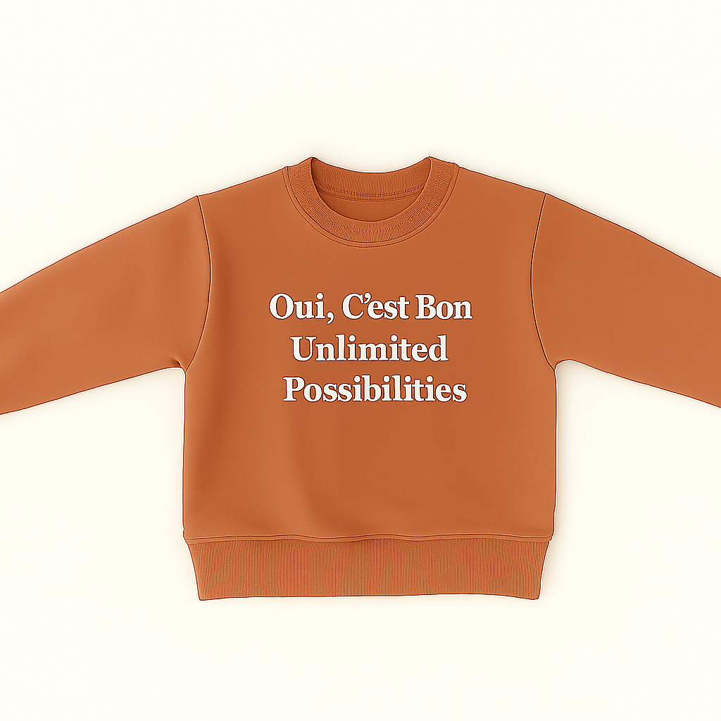 "Yes, it's okay." - Sweater