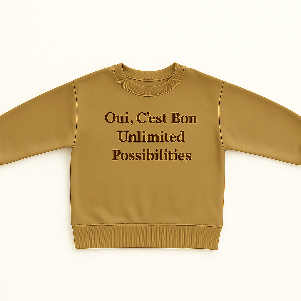 "Yes, it's okay." - Sweater