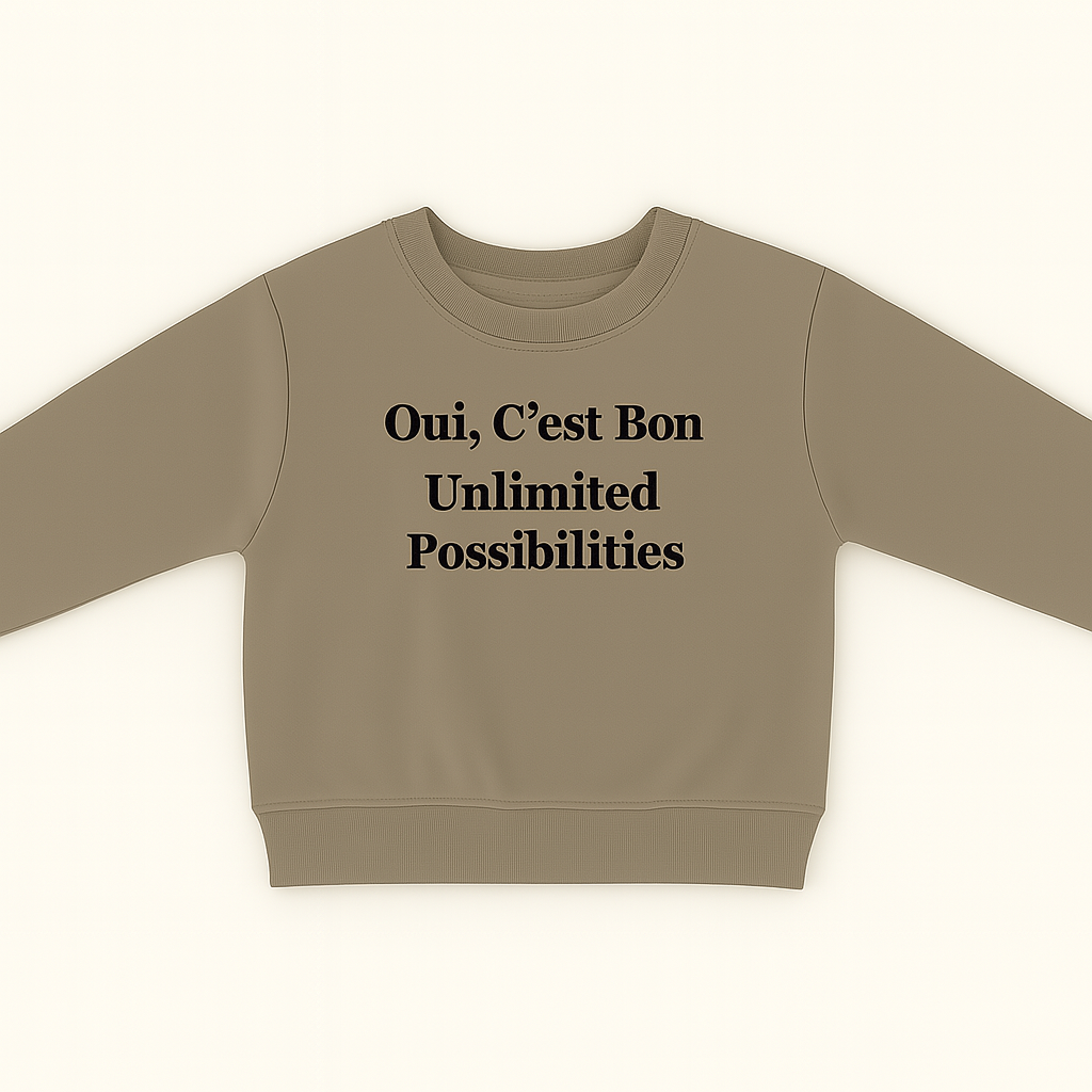 "Yes, it's okay." - Sweater