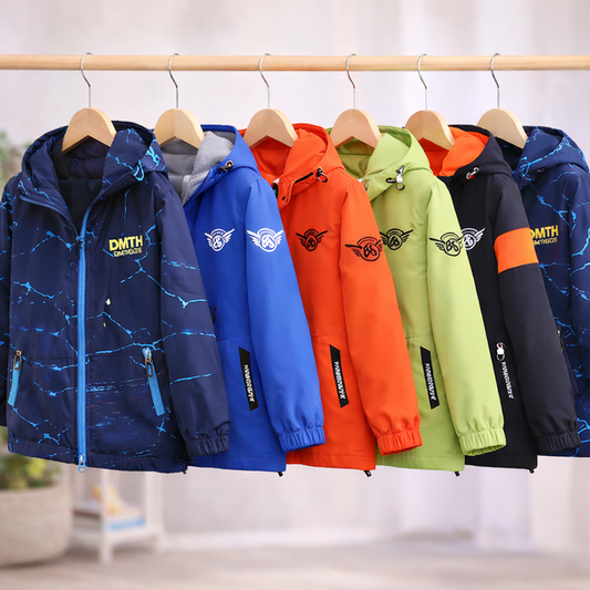 Reversible Children' Jacket – Waterproof & Windproof – Lightweight Jacket