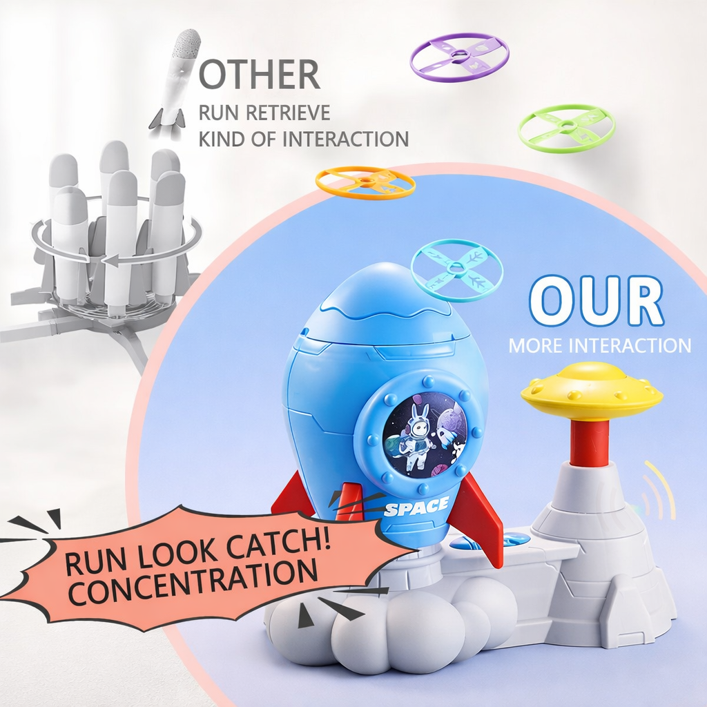 Active & Playful – Flying Disc Rocket