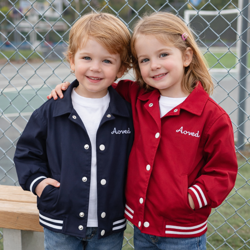 Cool & Stylish – Children's Baseball Jacket