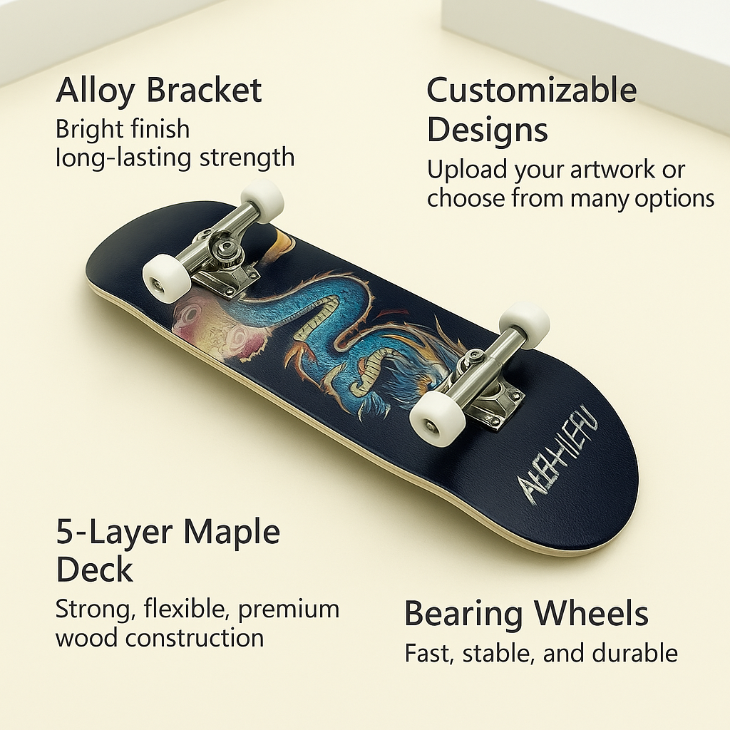 Tough & Flexible – Finger Skateboard