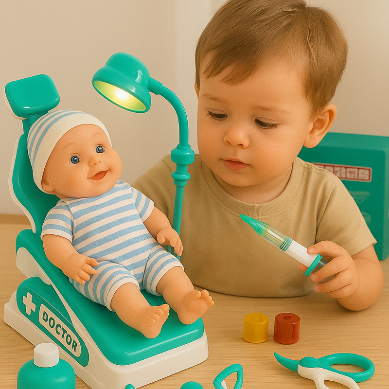 Educational and interactive – Doctor and dentist play set