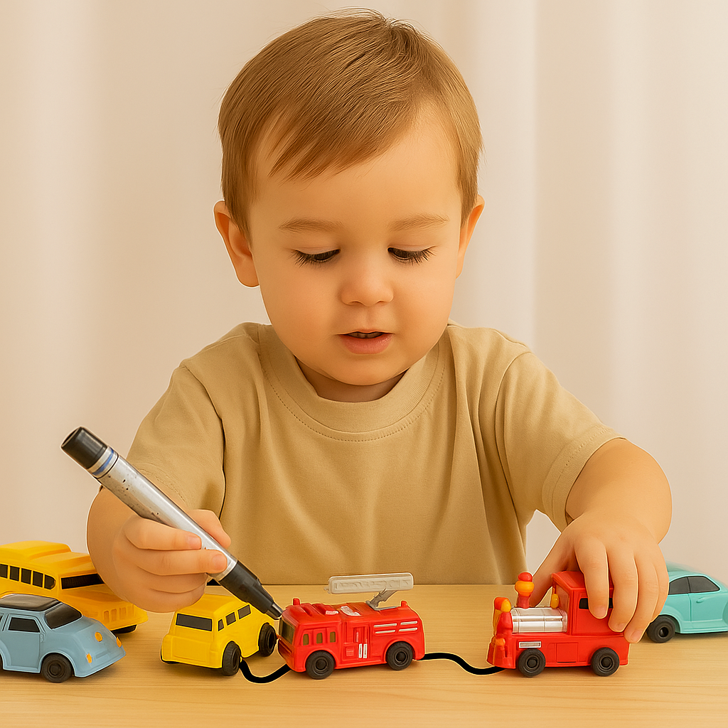 Innovative & Interactive – Car with Magic Pen Steering