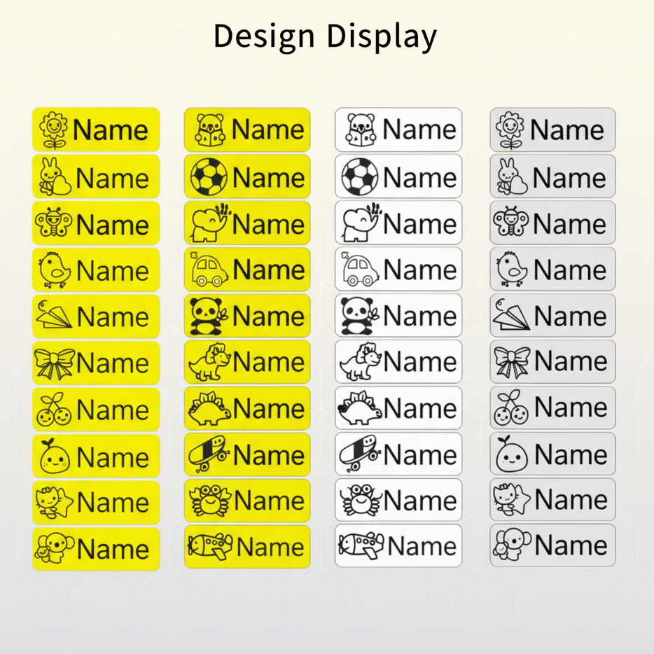 Safe & Personal – Custom Name Label