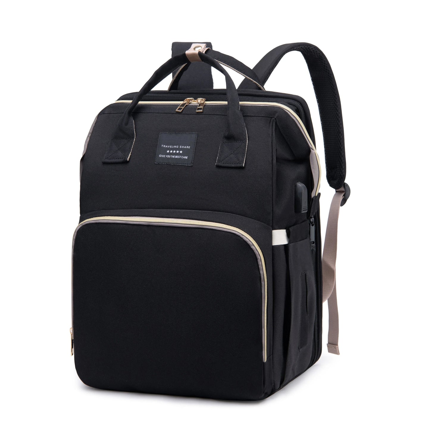 Nuvella Infant – Always Prepared – Multifunctional Diaper Bag with Bed