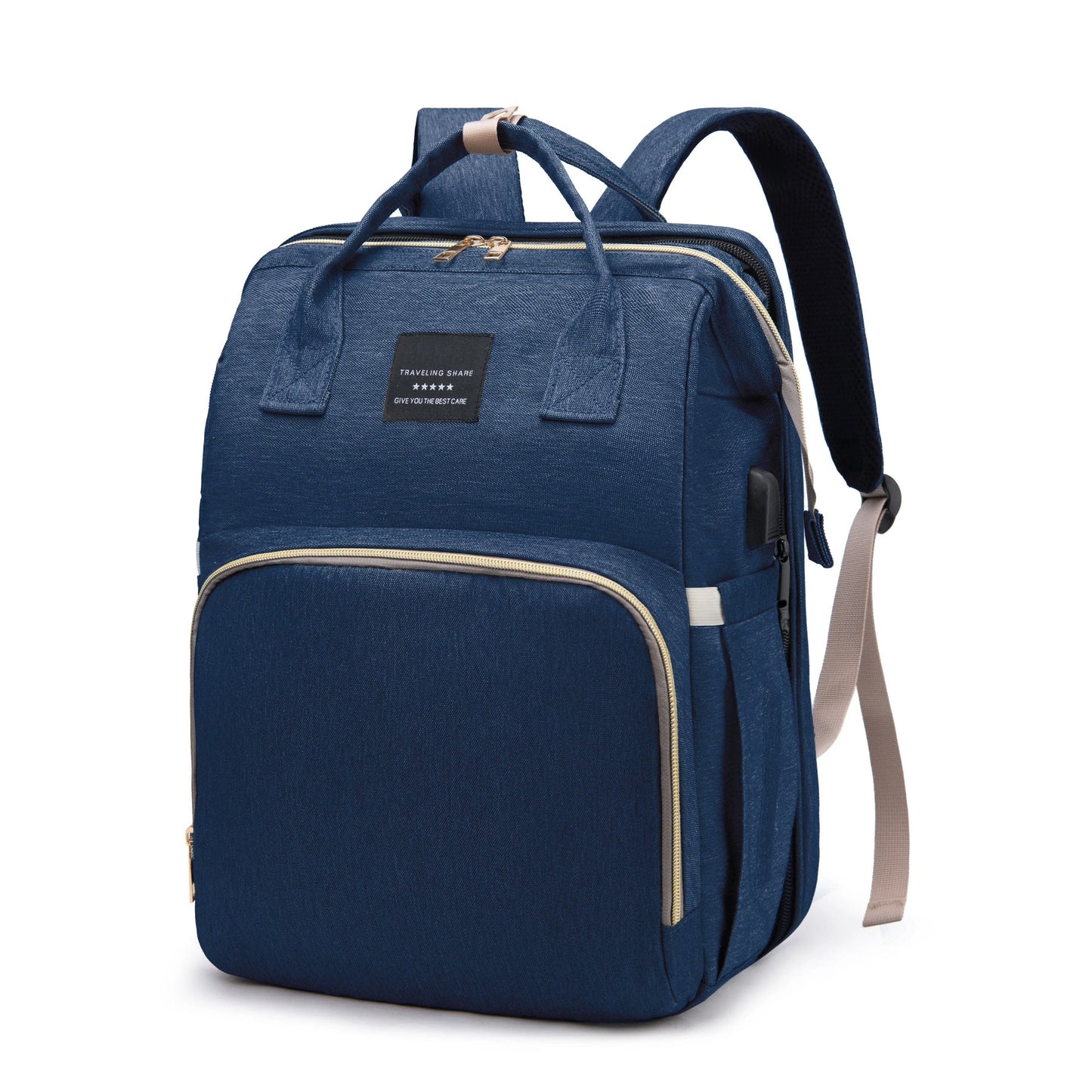 Nuvella Infant – Always Prepared – Multifunctional Diaper Bag with Bed