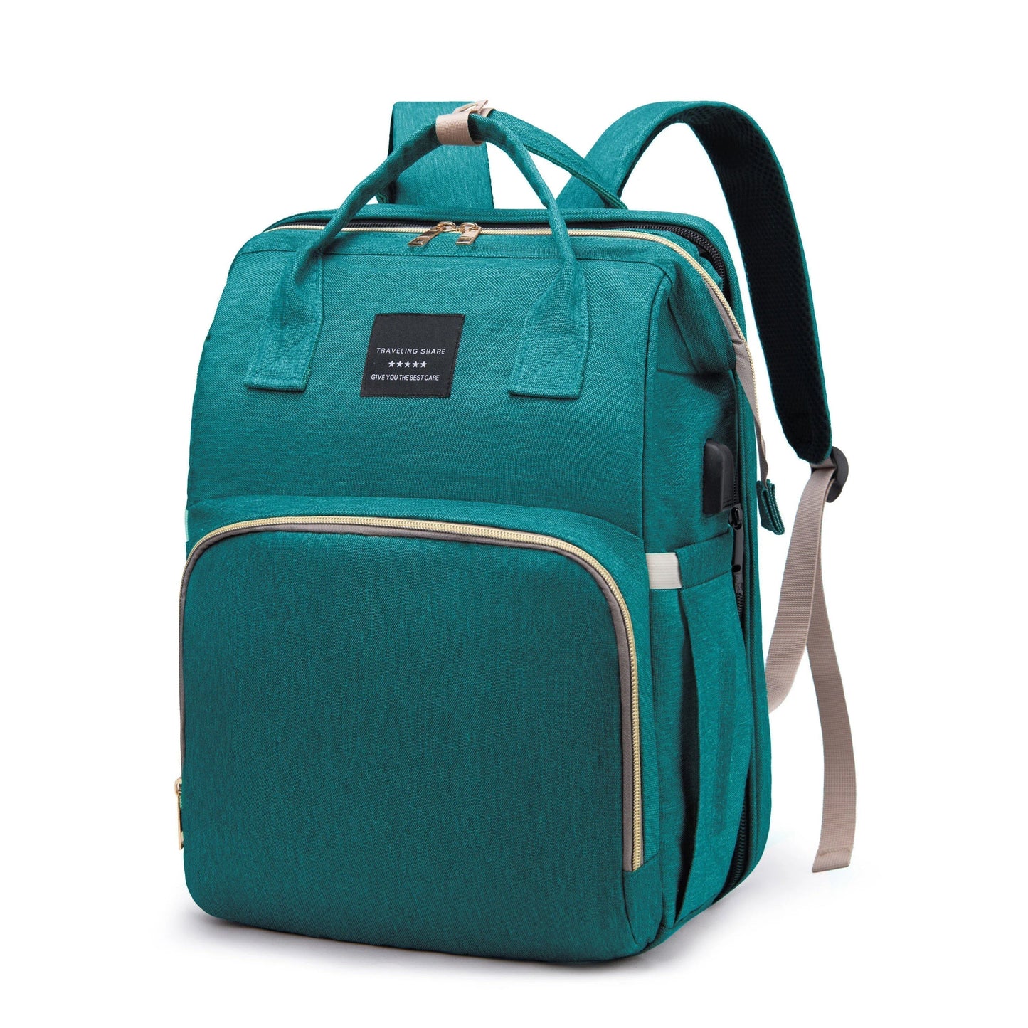 Nuvella Infant – Always Prepared – Multifunctional Diaper Bag with Bed