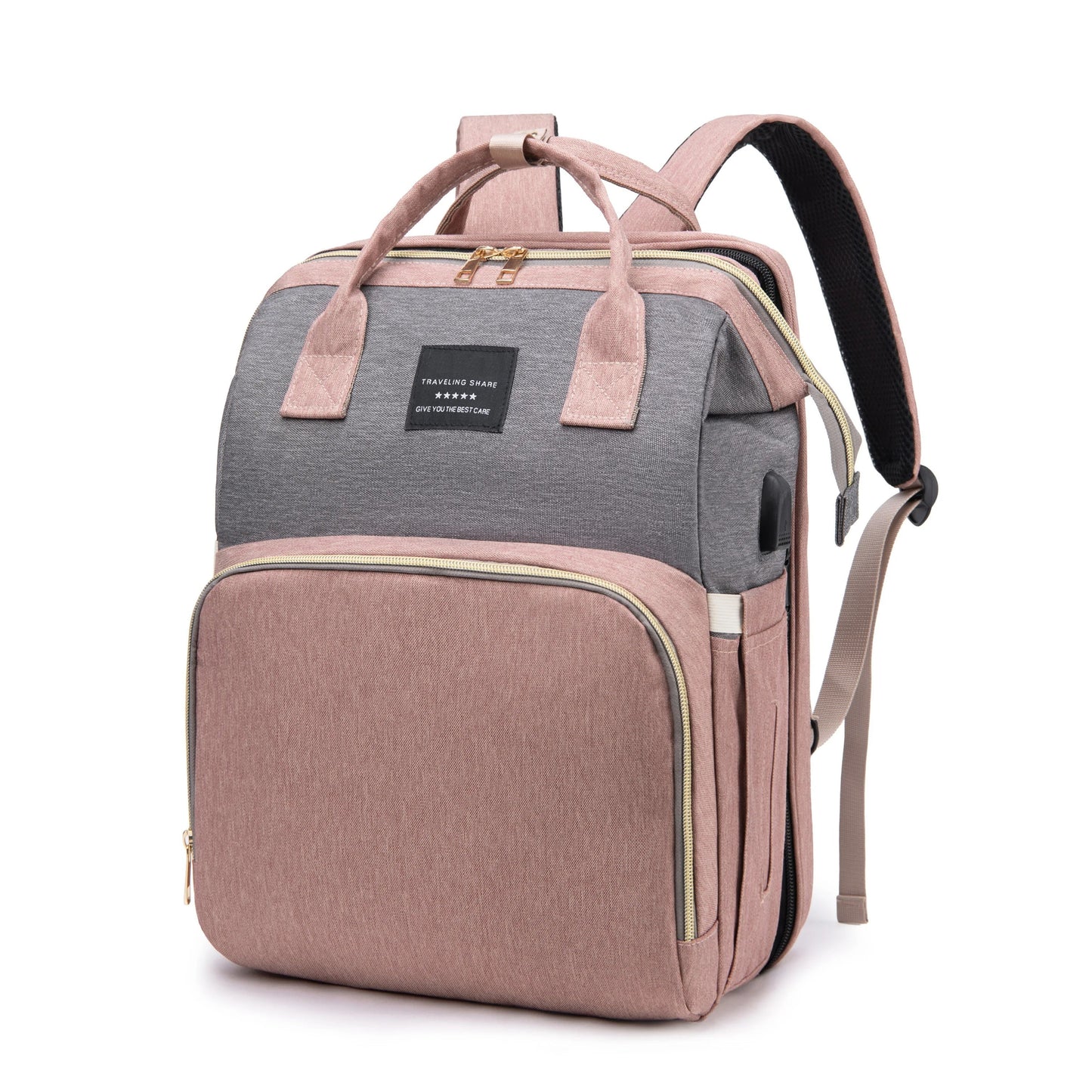 Nuvella Infant – Always Prepared – Multifunctional Diaper Bag with Bed
