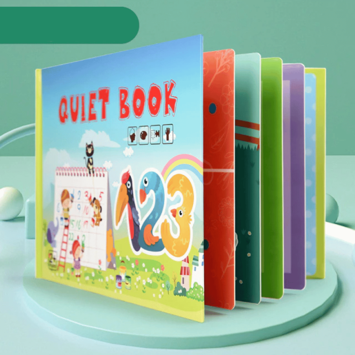 Develop fine motor skills - Educational book