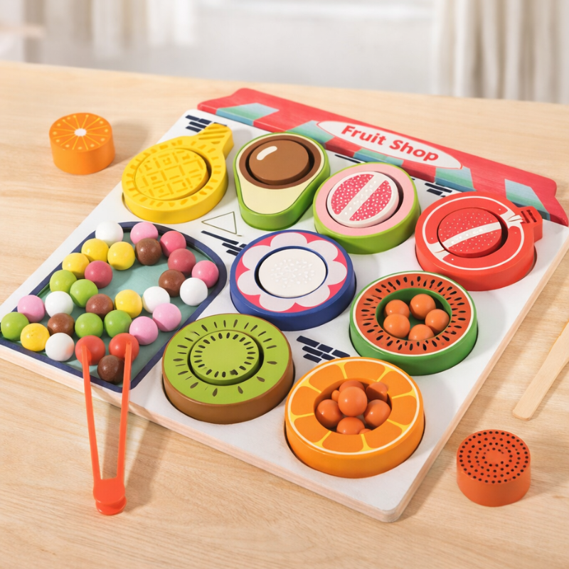 Fruit & Shape Match - Sorting game