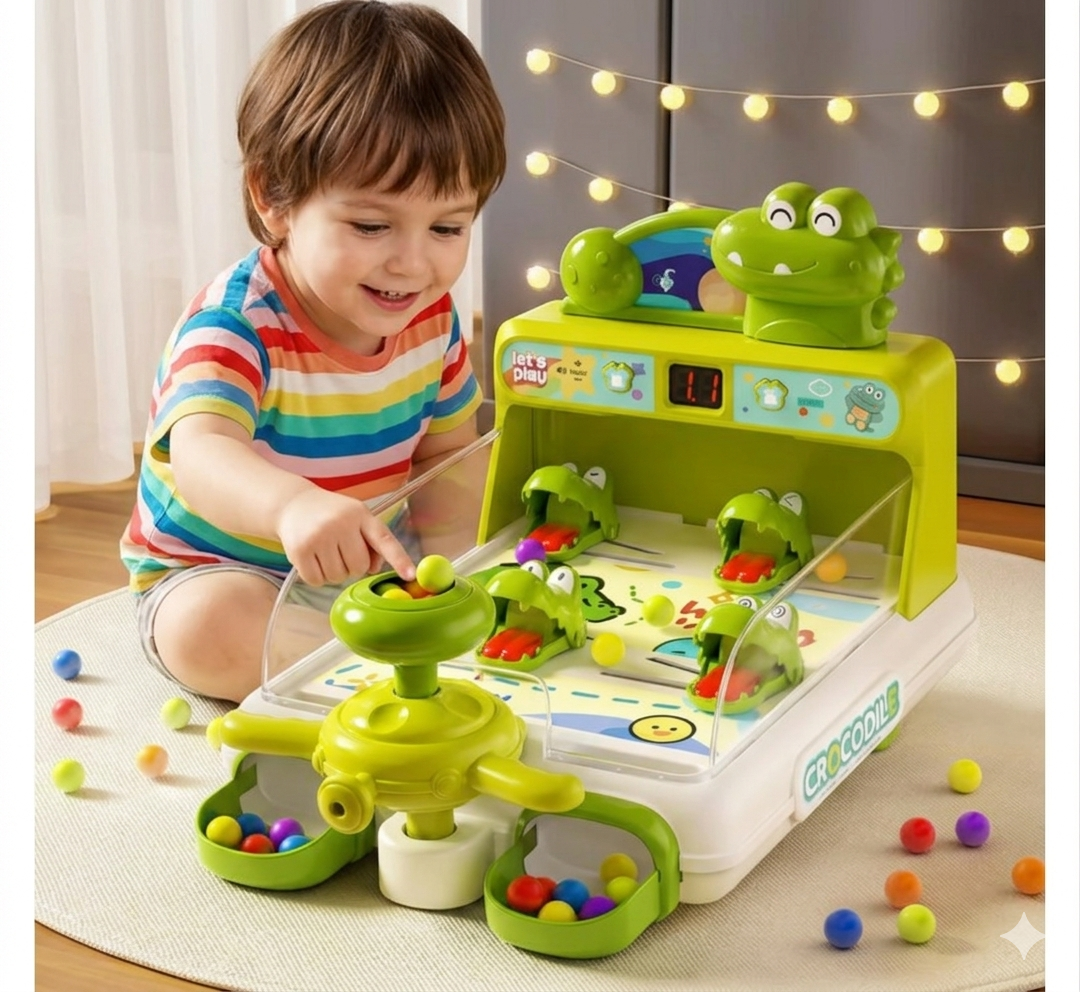 Interactive & Play – Crocodile Arcade Game