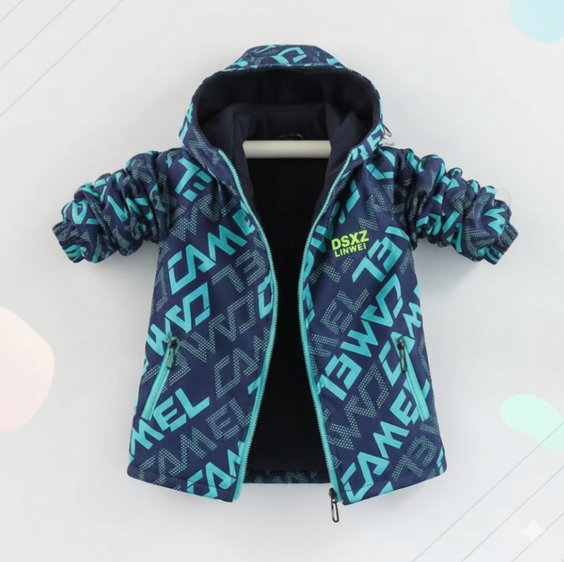 Reversible Children' Jacket – Waterproof & Windproof – Lightweight Jacket