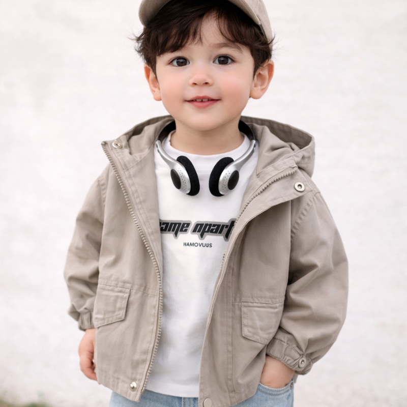 Windproof & Comfortable – Children's Parka