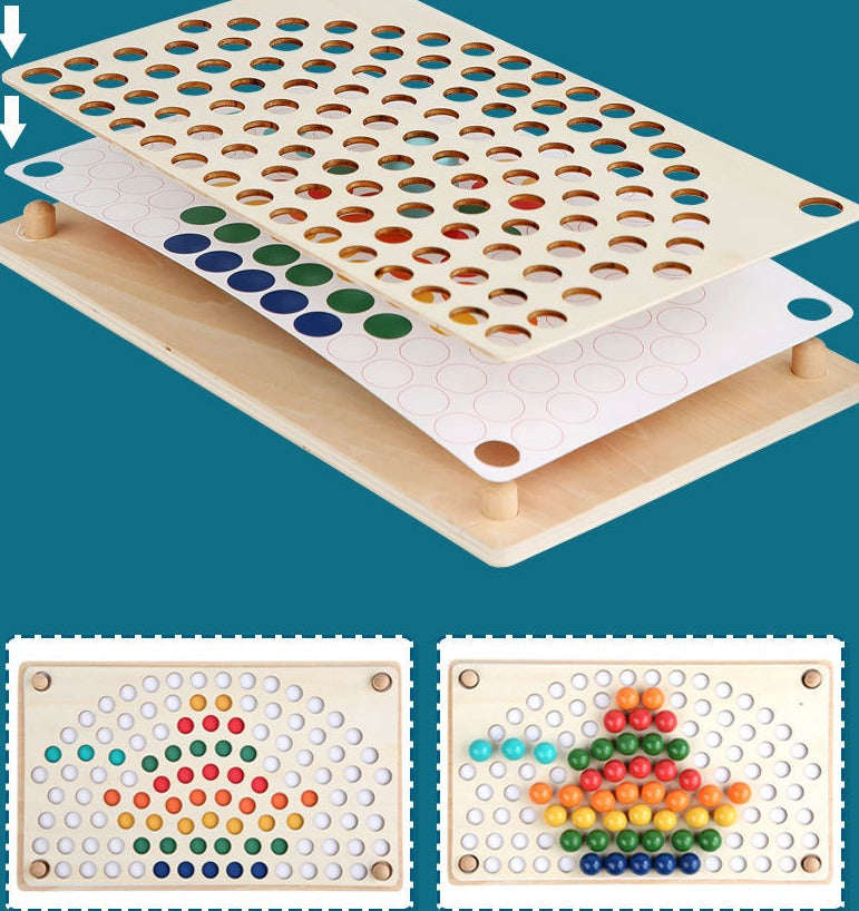 Build and mix! - Rainbow beads