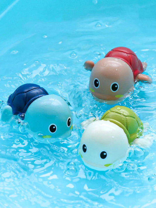Bath with cute sea creatures! - Swimming turtles