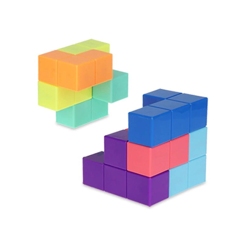 Brain gymnastics for kids - Magnetic blocks