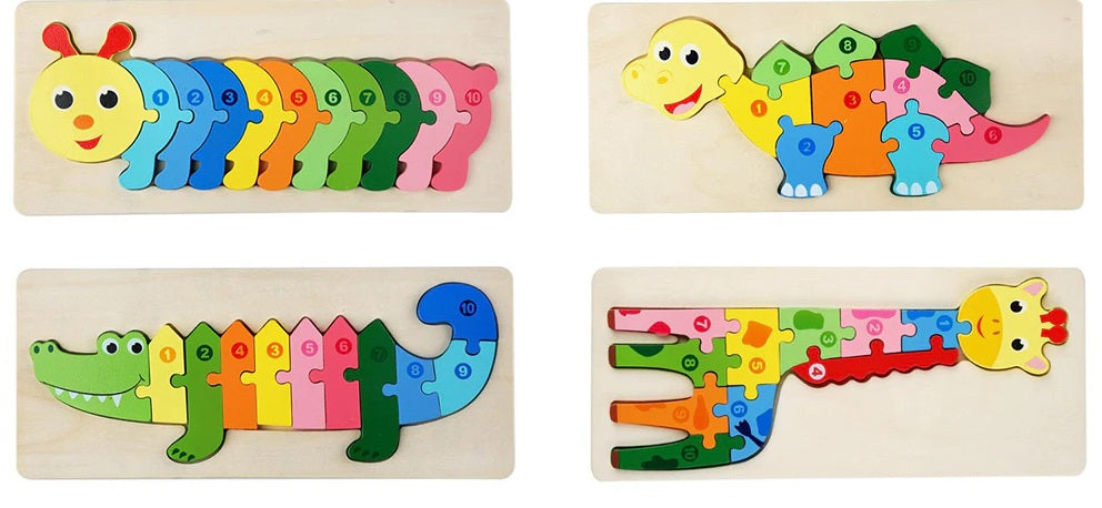 Puzzle for curious kids - Animal puzzle