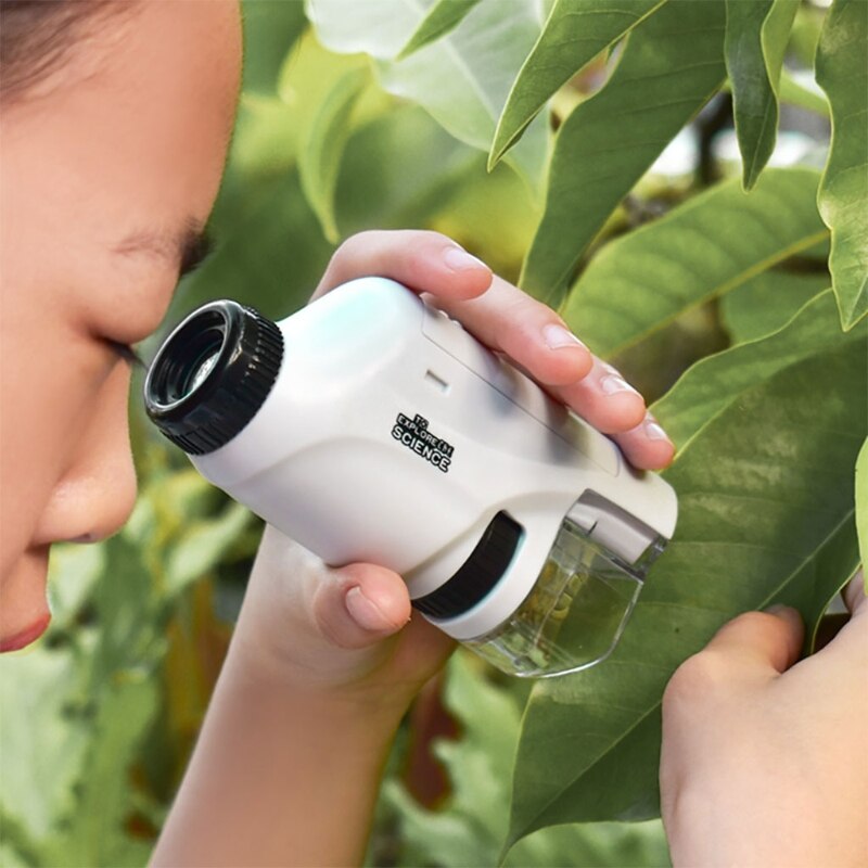 Children Pocket Microscope - Explore the environment up close - LED microscope