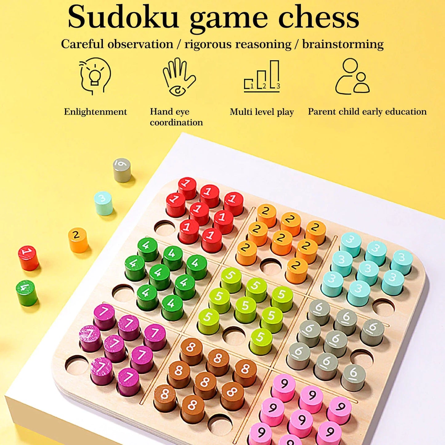 Play things to do for a long time! - 3D Sudoku board game