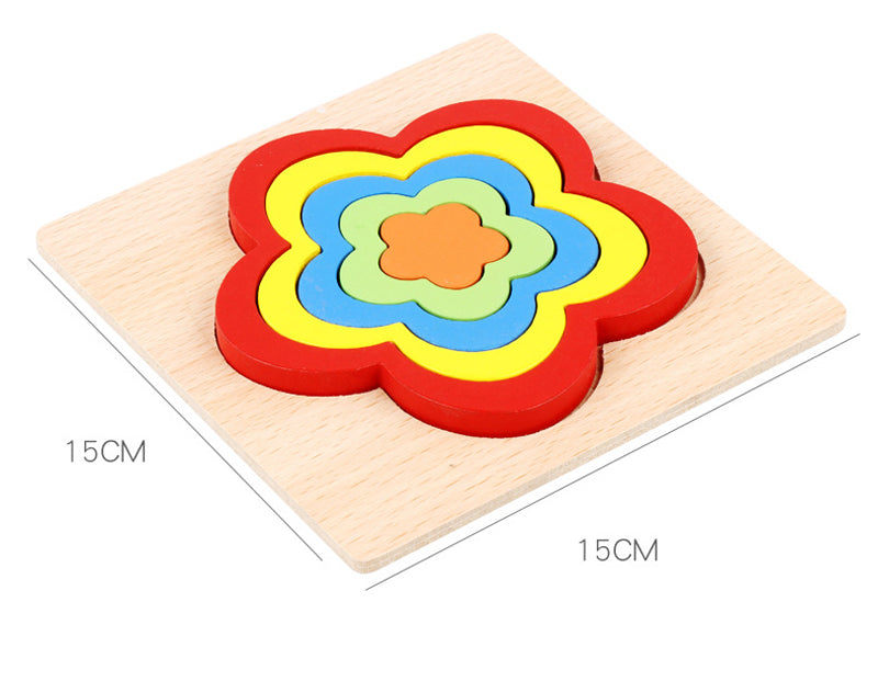 Challenge for the little mind - Colourful puzzle