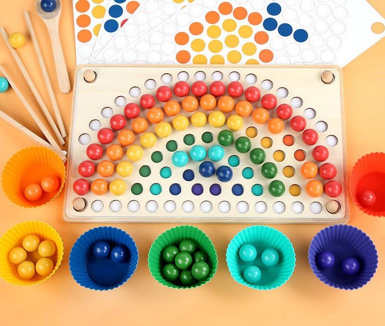 Build and mix! - Rainbow beads