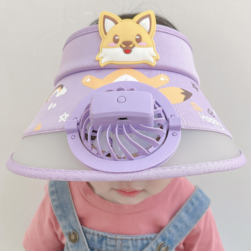 Keep The Head Cool - Fan Hat