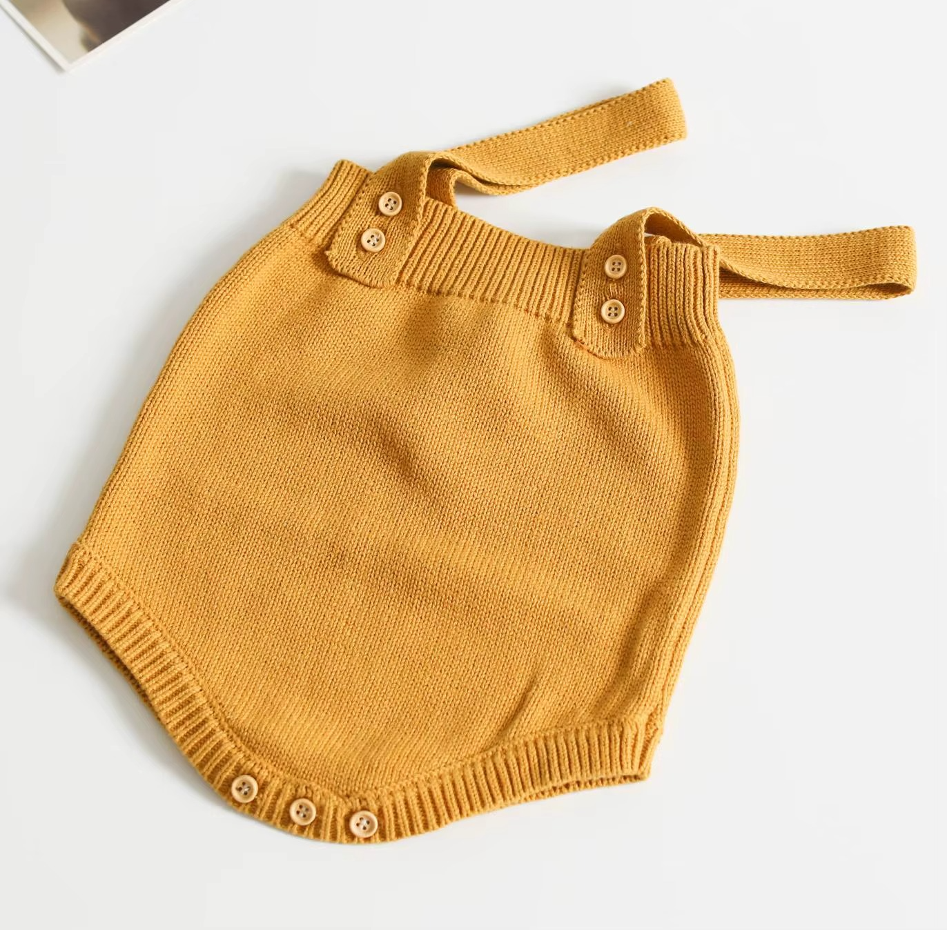 Cute Knitted Infant Romper