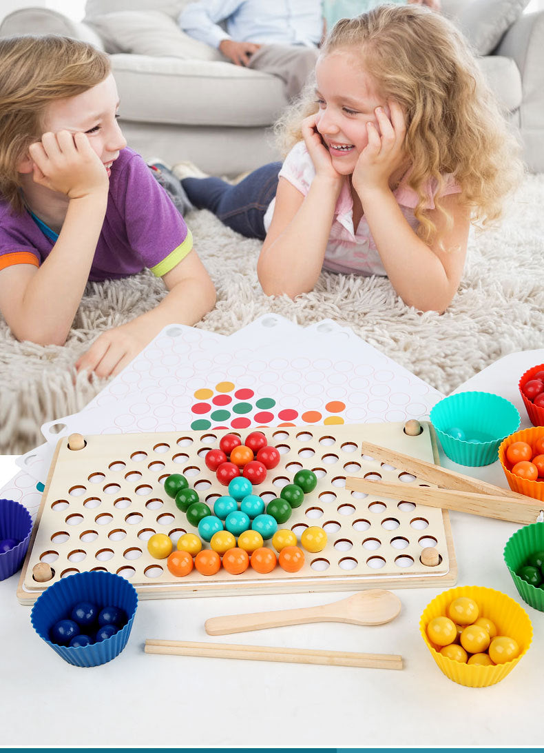 Build and mix! - Rainbow beads