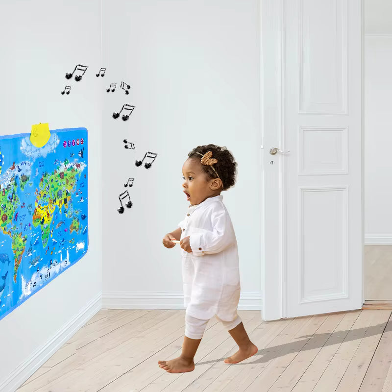 Educational & Playing – Animal World Map