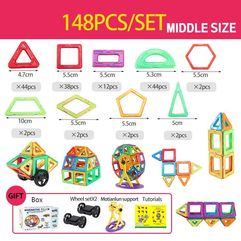 Unleash your creativity - Magneto building blocks