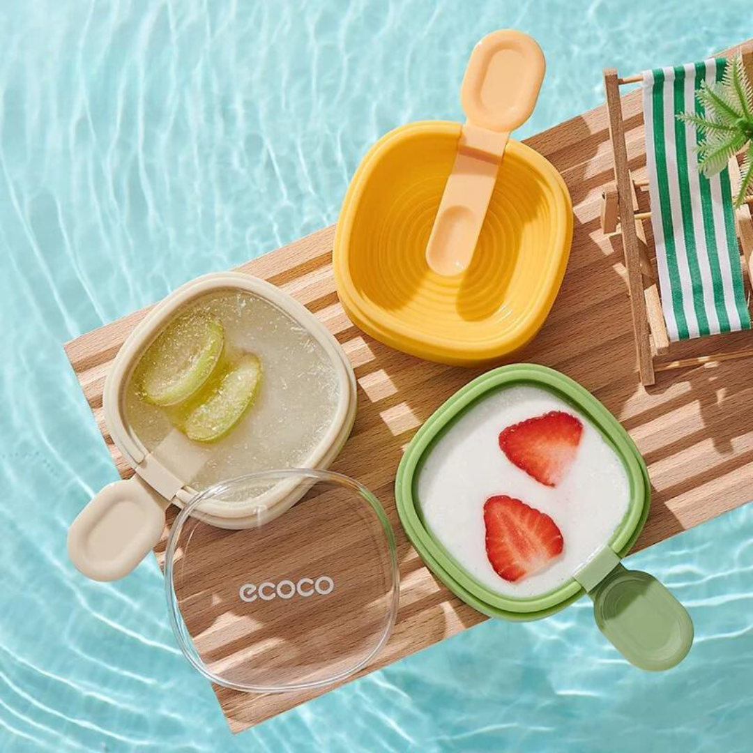 Refreshingly creative - silicone ice cream maker
