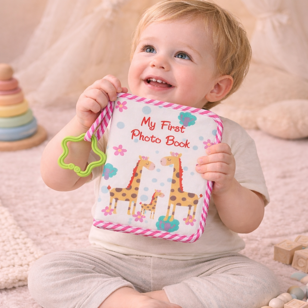 Plush & Memories – Fabric Photo Book
