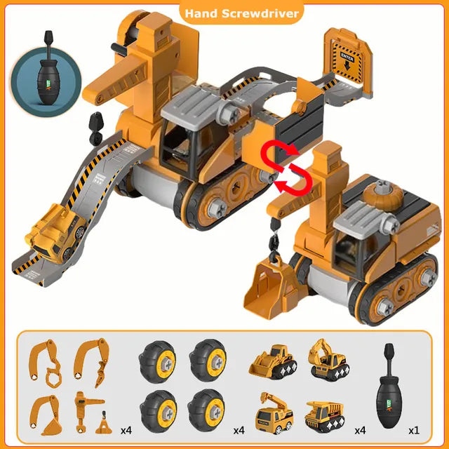 Master Builder Engineer Kit - Building games for beginners - Building toys